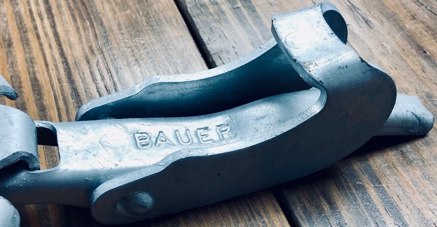 Bauer lever with stamp on handel