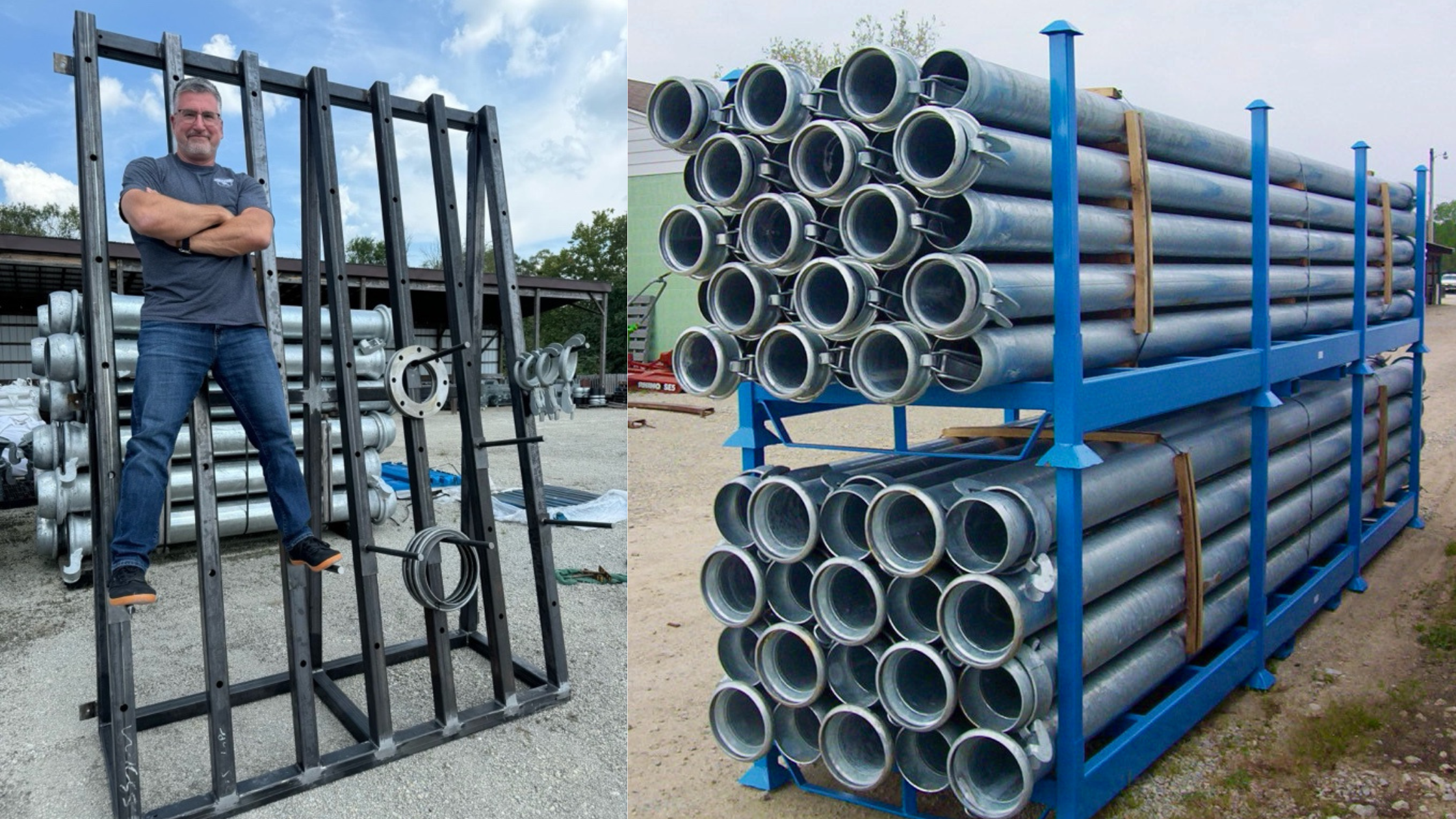 Storage Solutions from Wolf Creek Portable Piping